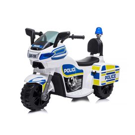 Детски Полицейски Акумулаторен Мотор, 44W, 6V/4AH, Две скорости