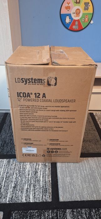 Boxă activă LD Systems ICOA 12 A – sunet profesional, stare nouă !