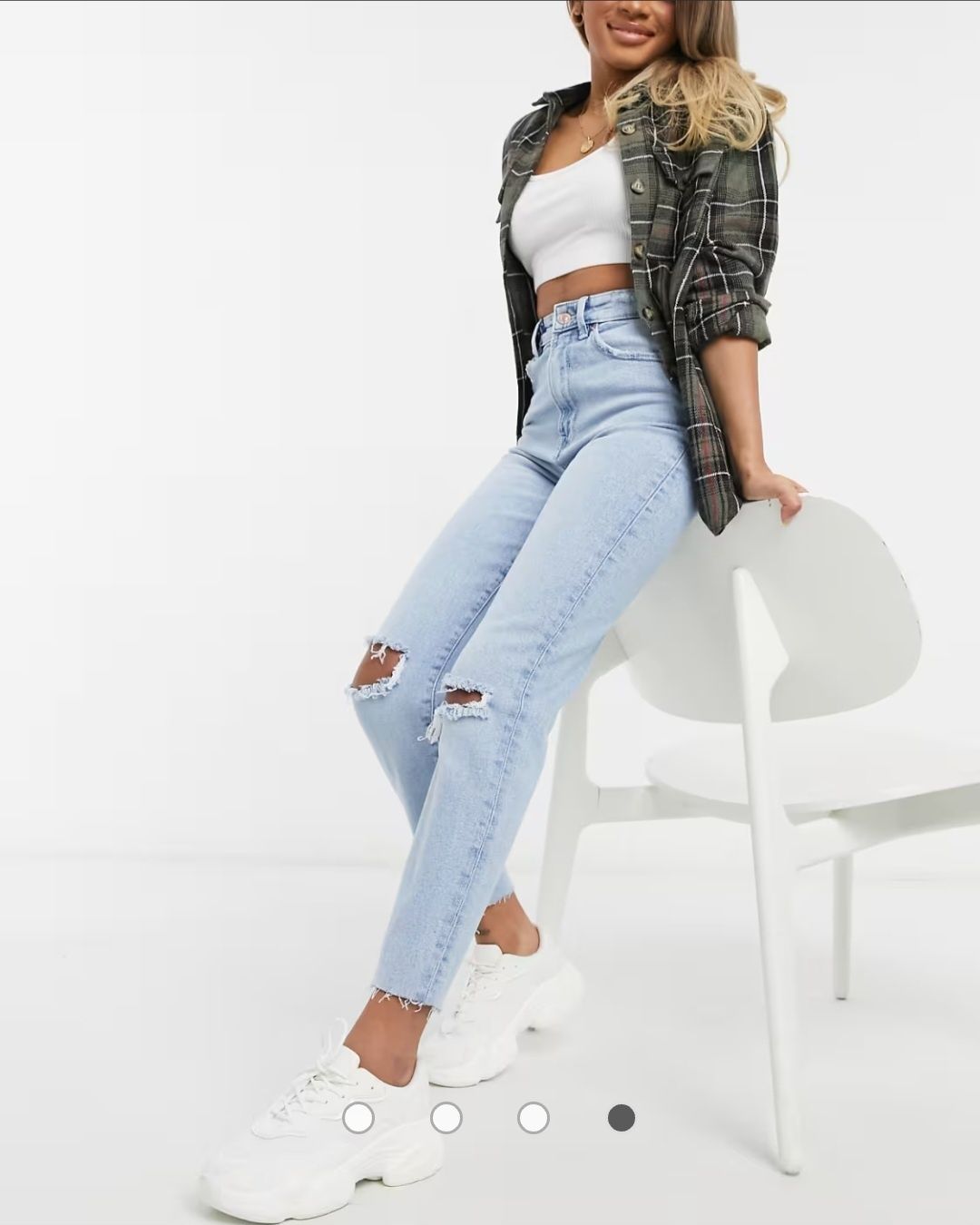 Дънки stradivarius EU38