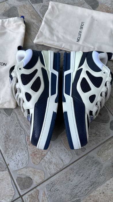 Adidasi Louis Vuitton Skate Albastrii Noi