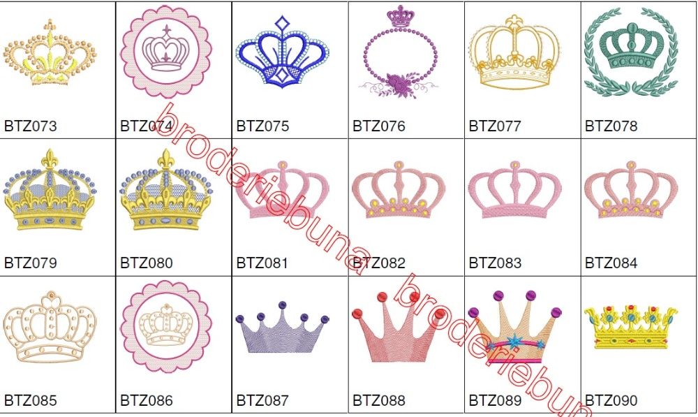 broderii colectie BOTEZ, programe pentru masini de brodat