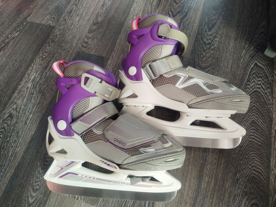 Oxelo Детски кънки за лед 32-35 номер разтегателни