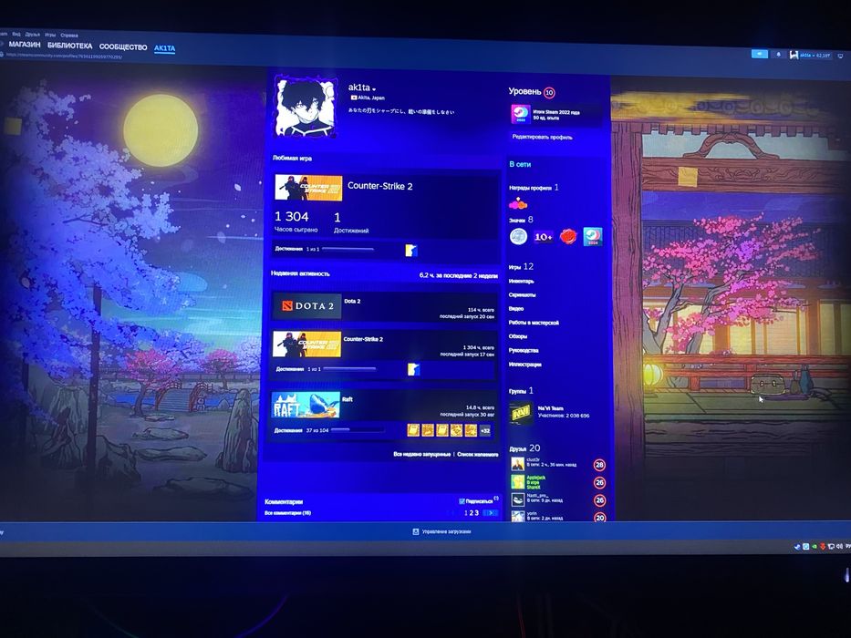 steam account/prime статус в cs2 и разными прочими играми