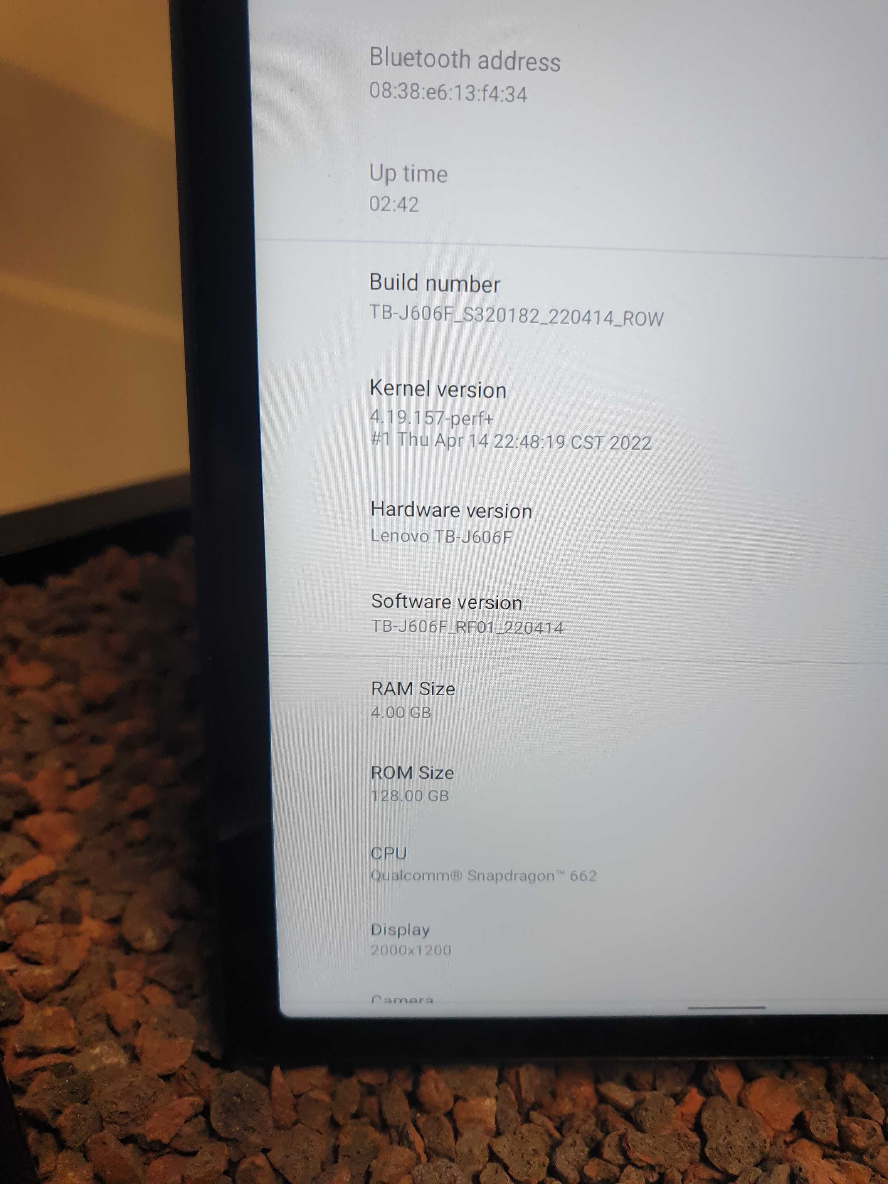 Lenovo Tab P11 128GB,  Slate Grey