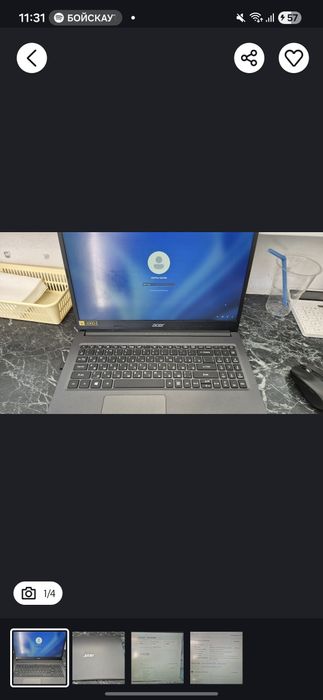 Ноутбук асер aspire 1 a315 23g