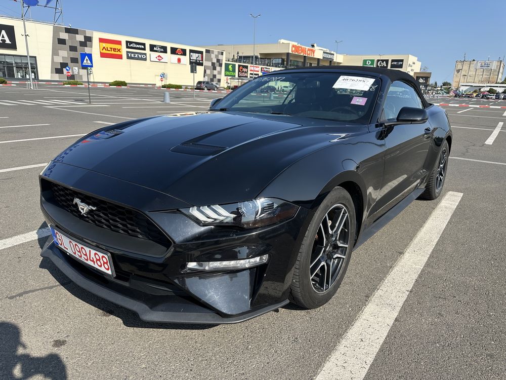 Ford mustang cabrio facelift an 2018 2.3 ecoboost 317cp automat