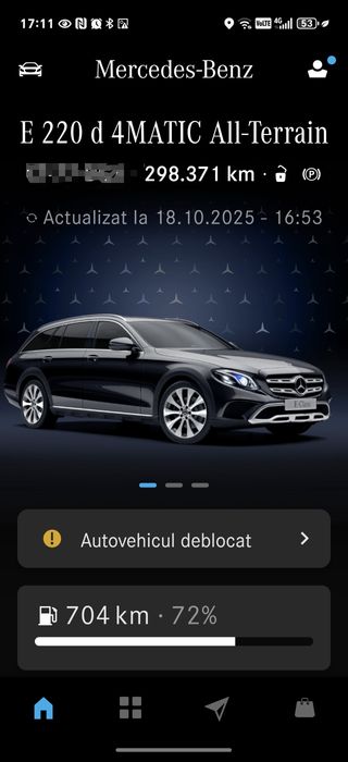Vând Mercedes e class all terrain