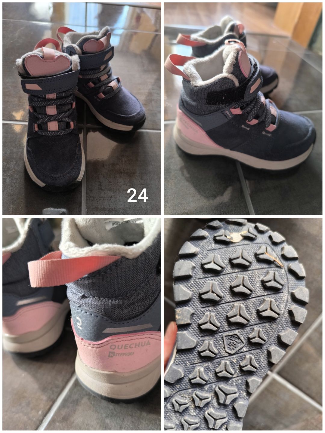 Детски обувки размер 24 и 25-  Primigi, Decathlon, Geox