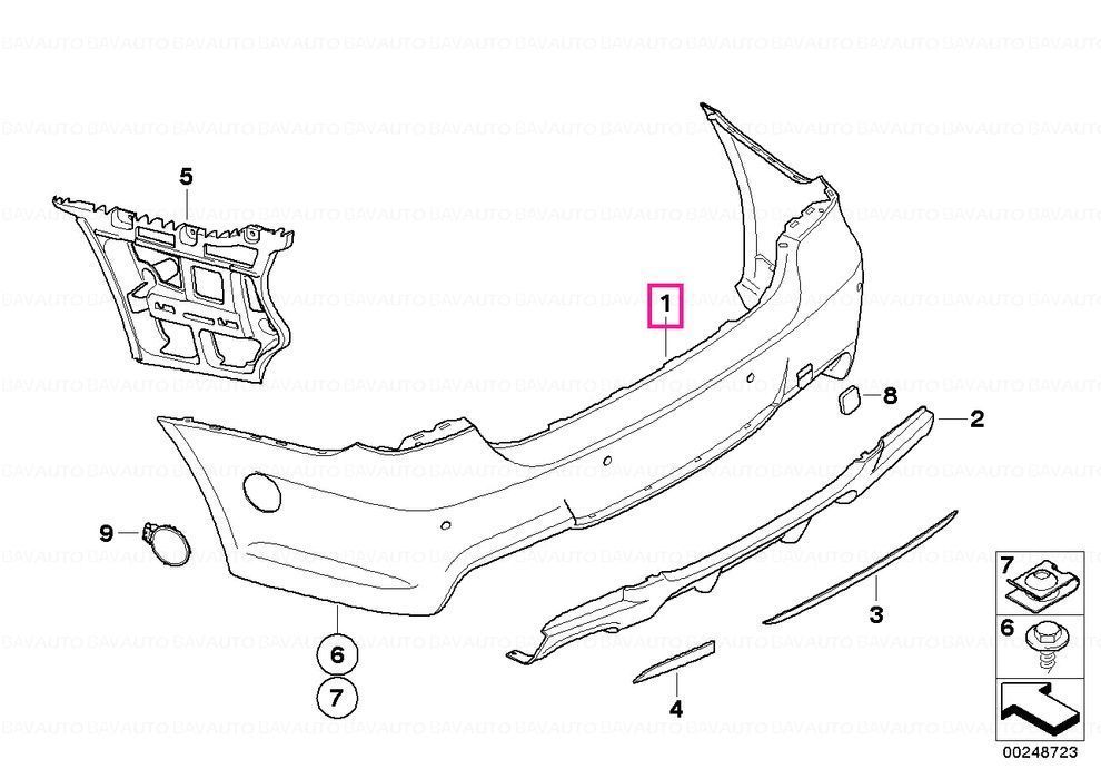 Kit Exterior M-Tech – BMW Seria 3 E90 Pre-LCI (2005-2008)