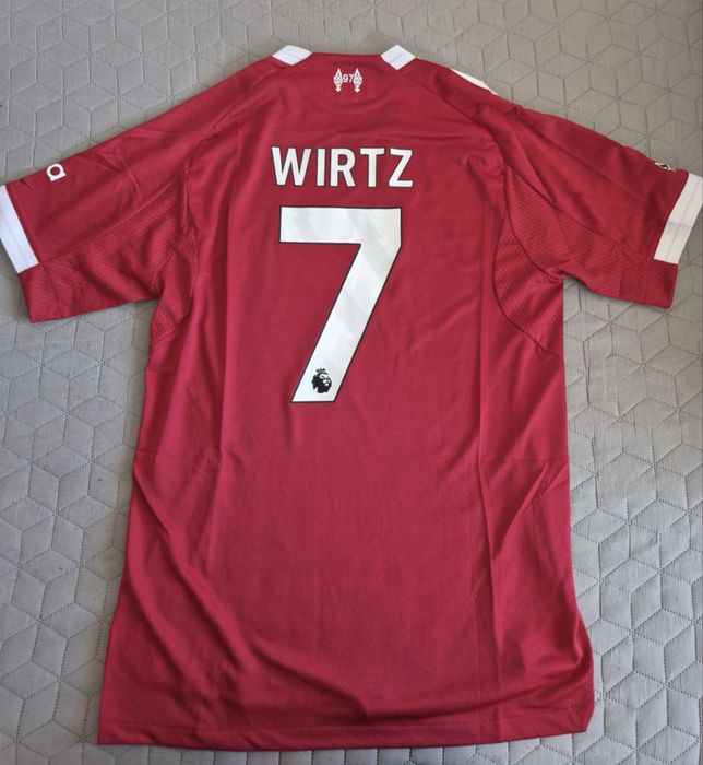 Тениска LIVERPOOL 2025/26 Salah, Van Dijk, Wirtz