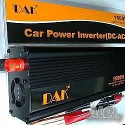 DAK 500 W -  2000 W Инвертор Преобразувател на ТОК ЗА КАМИОН КОЛА
