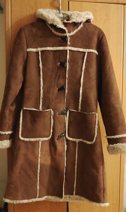 Дублёнка на девочку рост 150см