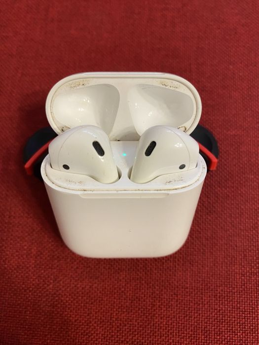 Casti wireless Apple AirPods Gen2 + husa