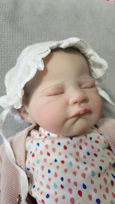 Дишащо ново реалистично бебе кукла 48см