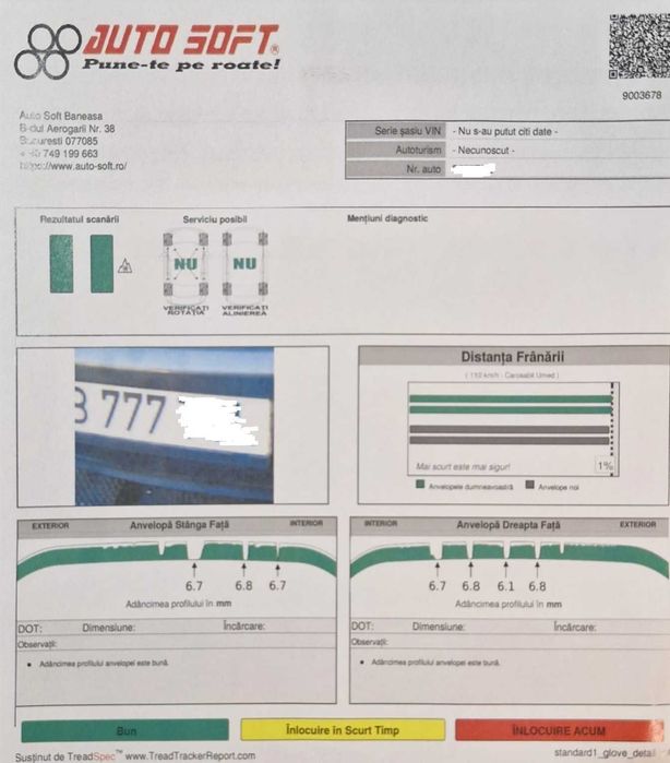 Vand 2 anvelope iarna M+S 225 50 R17 DOT 2024