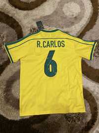 tricou Roberto Carlos Brazilia 1998 Campionatul Mondial