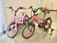 Biciclete noi pentru copii, fata si baiat, roti pe 16