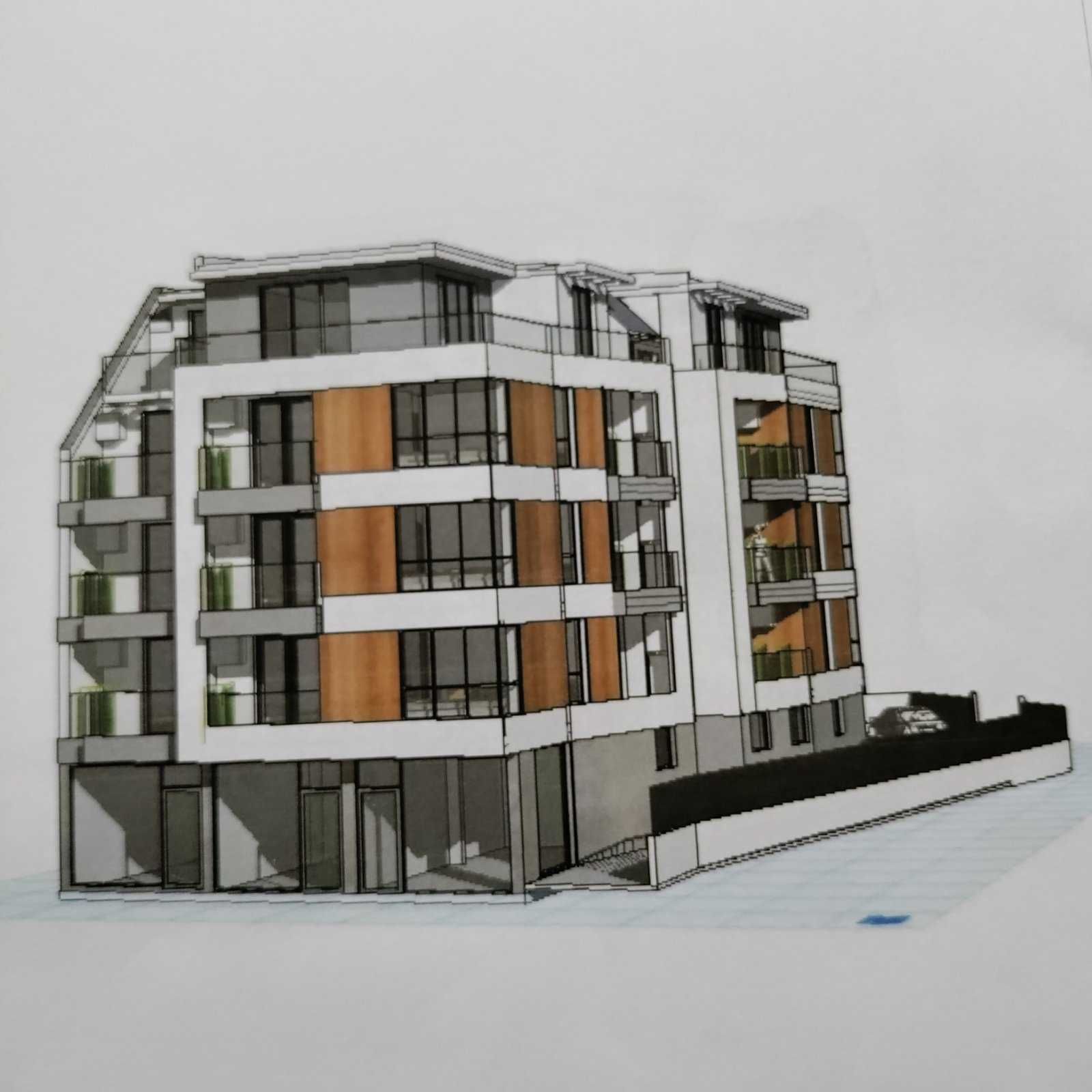 Продава тристаен апартамент, ново строителство, в центъра на града