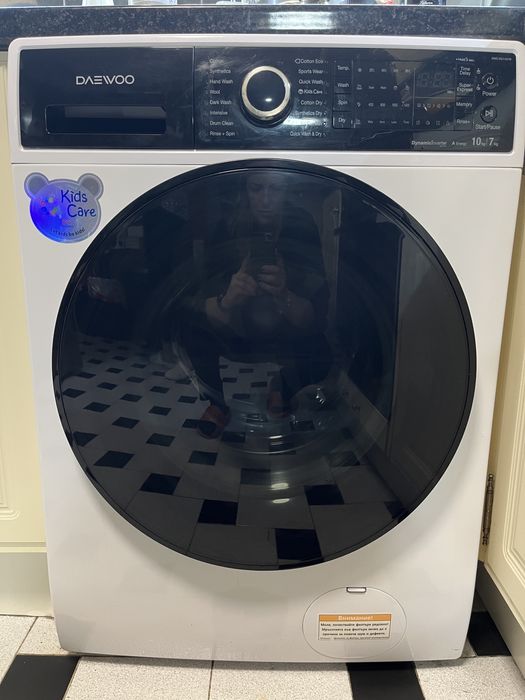 Пералня със сушилня Daewoo