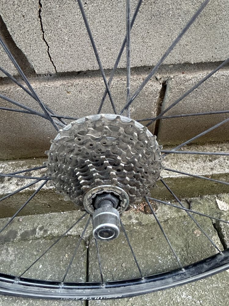 Шосейна предна и задна капла 28цола Shimano WH-R500 с гуми Continental
