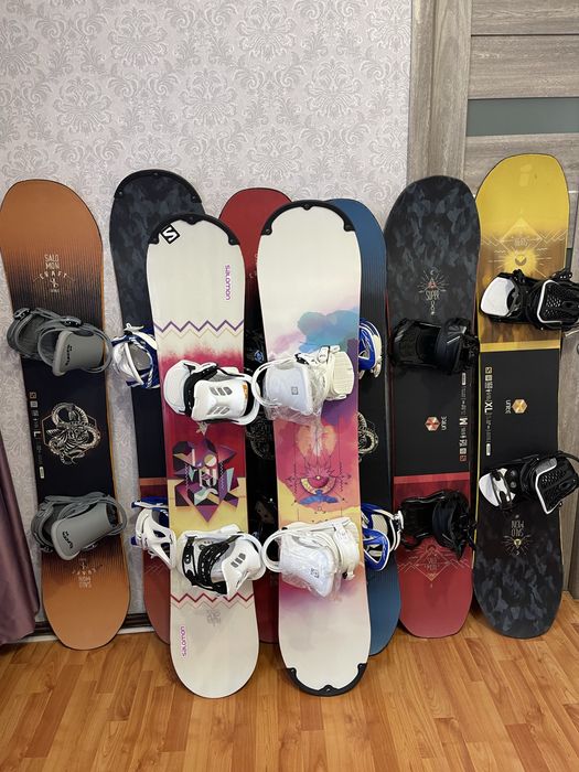 Placa snowboard / legaturi boots