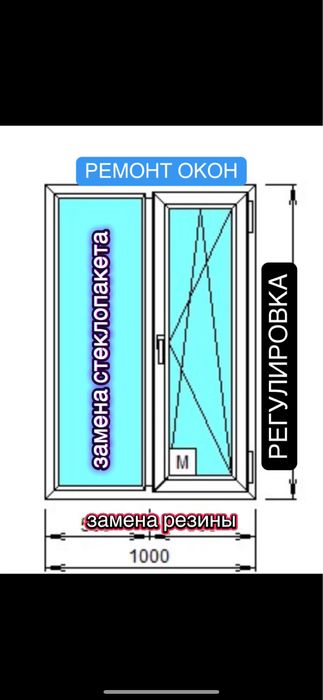 Регулировка ремонт окон