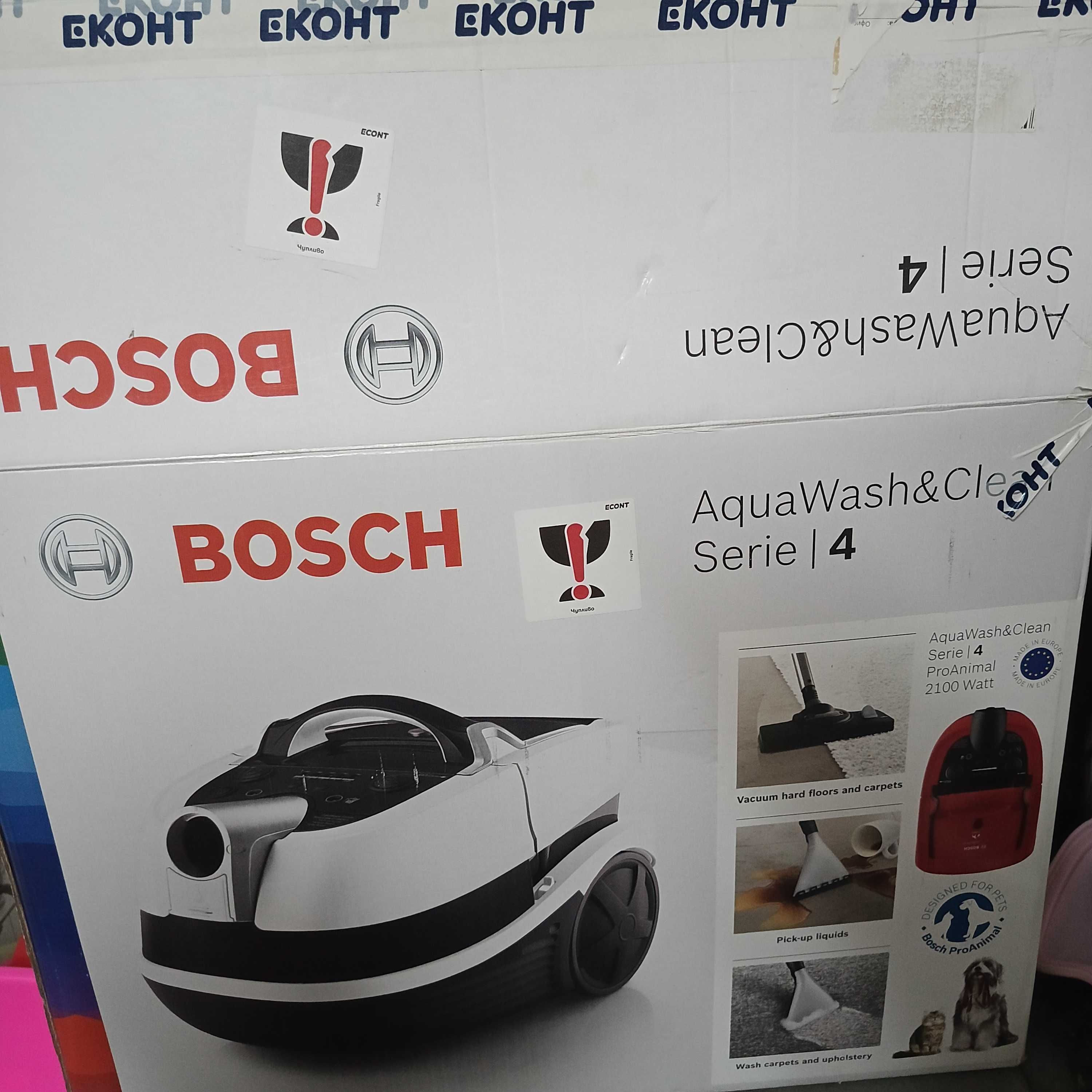 Перяща прахосмукачка Bosch 421 PET