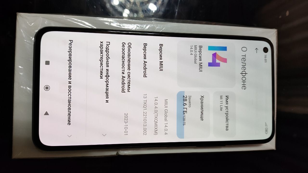 Mi 11 lite 128 яхши холатда