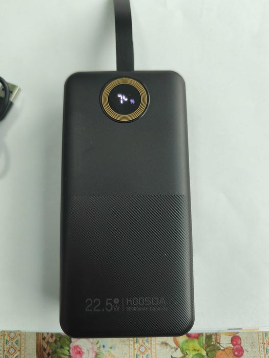 Baterie externa - power bank 30000 mAh 22,5 W