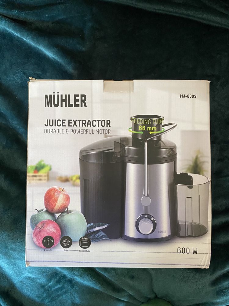 Нова Сокоизстисквачка Muhler MJ-600S, 600W