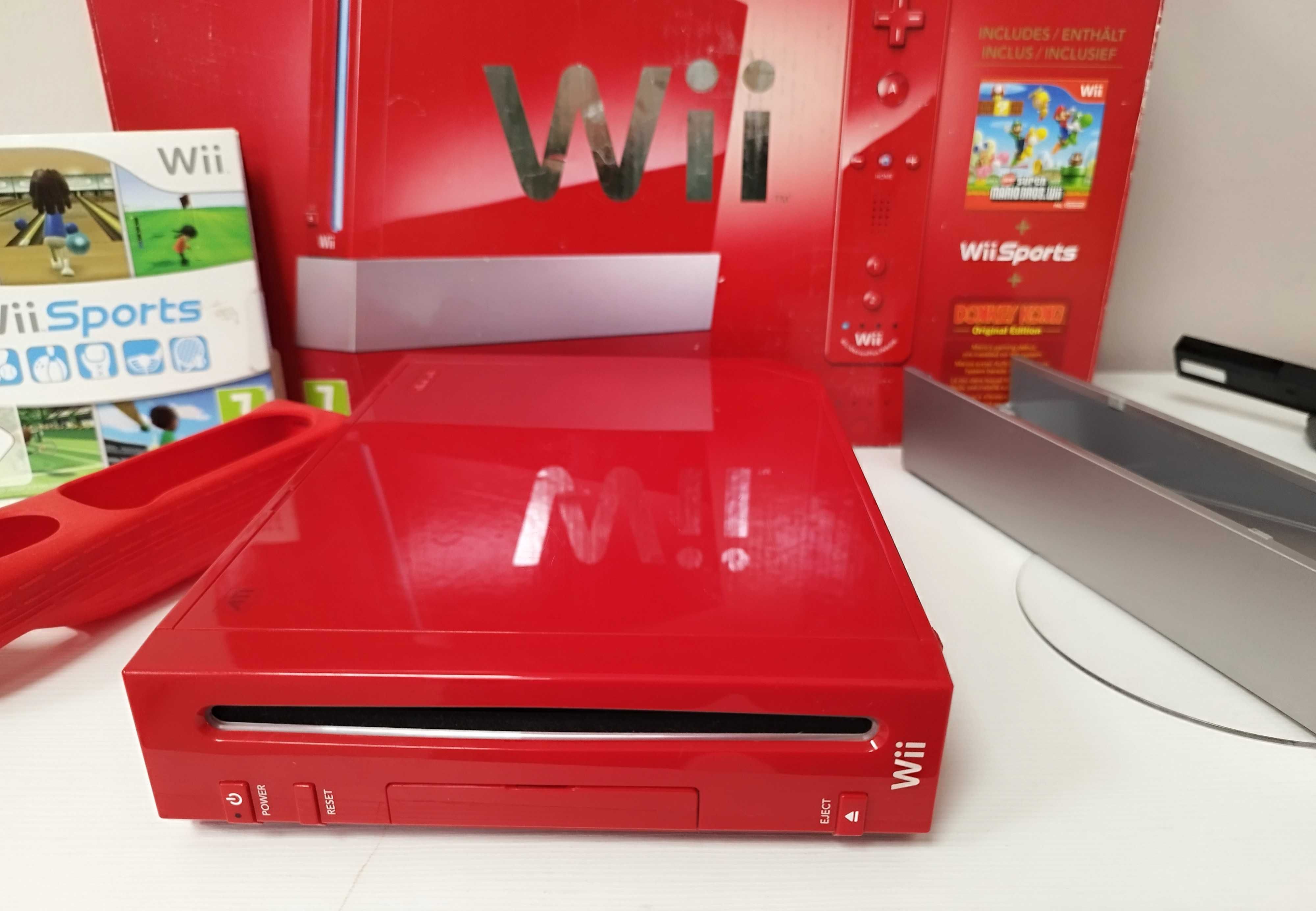 Лимитирано Super Mario Bros Nintendo Wii Пълен Комплект с 60 игри