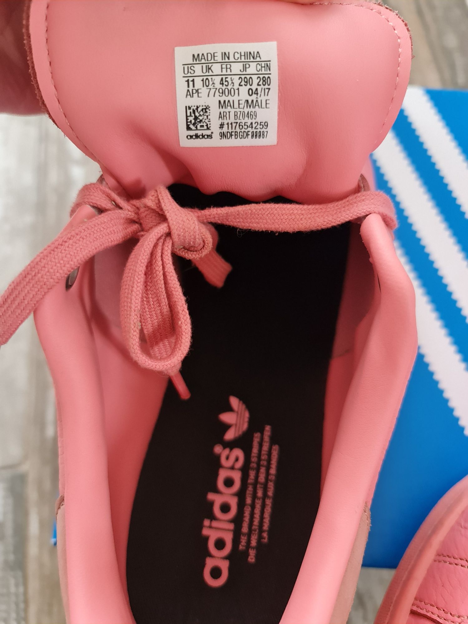 Adidas Stan Smith Originali marime 45 ca Noi,Piele 100%,Roz