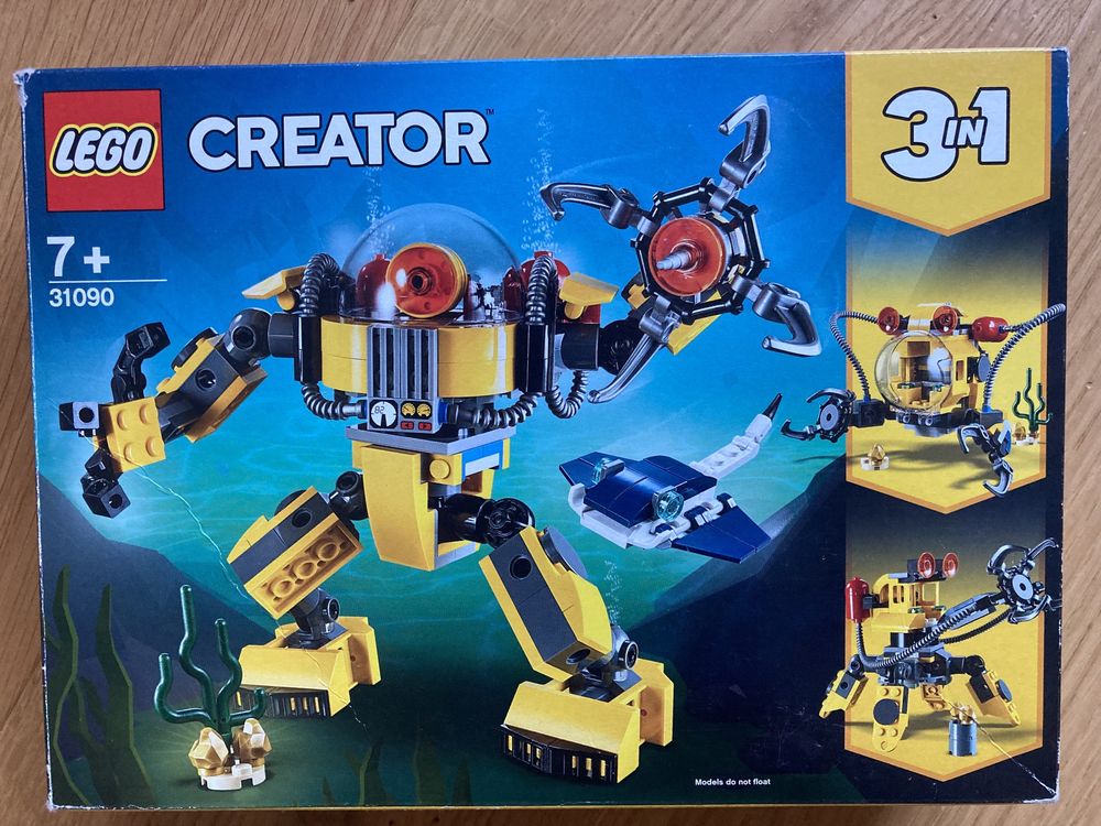 Lego creator robot 3 in 1