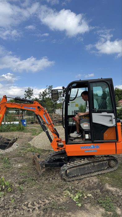 Inchiriere Mini Excavator 2 tone de inchiriat cu sau fara operator