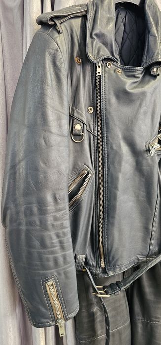 Compleu piele dama moto 56