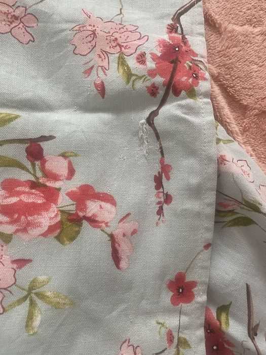 Draperie bumbac model Cherry flower