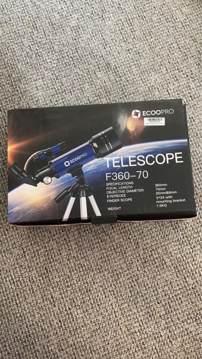 Telescop EcooPro F360-70 Nou,pt copii Sigilat