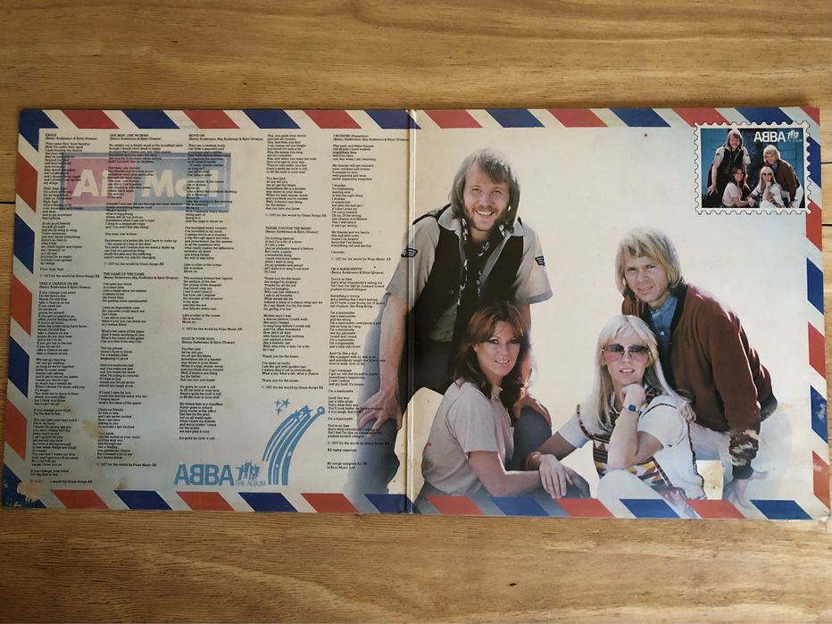 Голяма винилова плоча ABBA