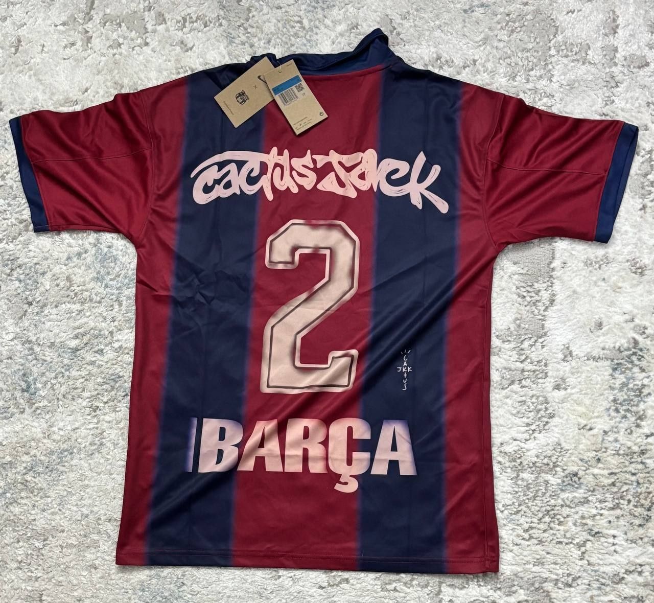 Футболки Barcelona Travis  Scott