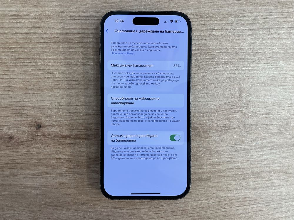 iPhone 14 Pro 128GB 87% Бат.