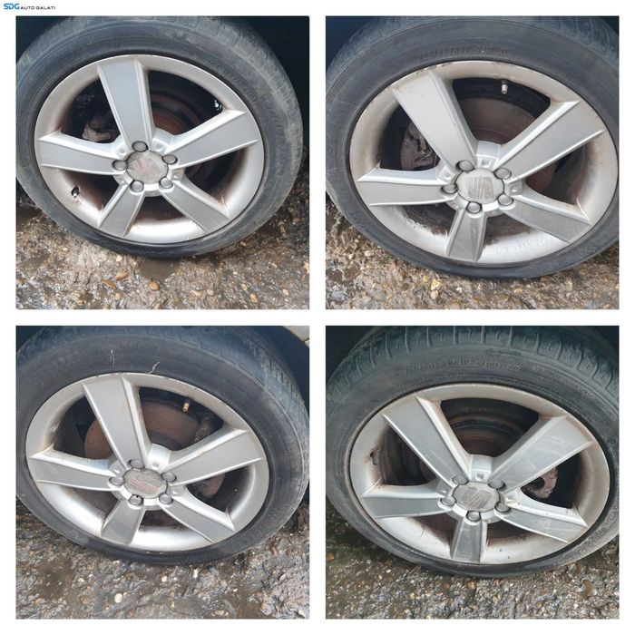 Set 4 Jante Roti Aliaj 225 45 17 R17 5x112 Volkswagen Golf 7 2013 - 2017 [K3351]