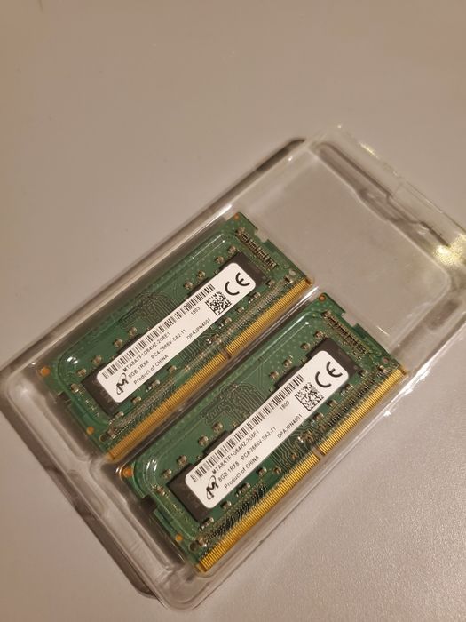 Kit Dual Channel Memorie RAM DDR4 SODIMM 2x8GB Micron 2666Mhz