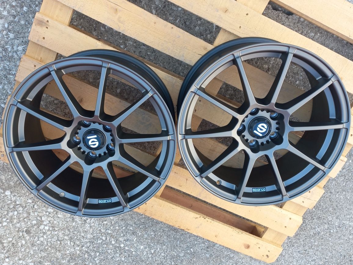 18 5×114.3 Sparco Gara Matt Bronz 8j et35 Honda Mitsubushi Toyota Mazd