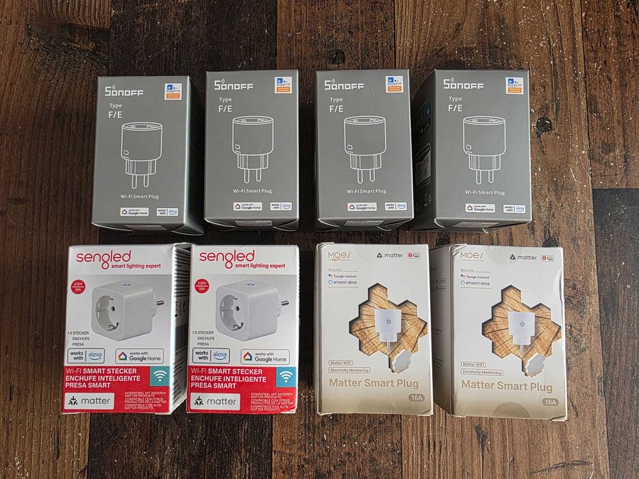 контакт MOES Tuya Smart Plug Matter WiFi, Apple Home Google Home Alexa