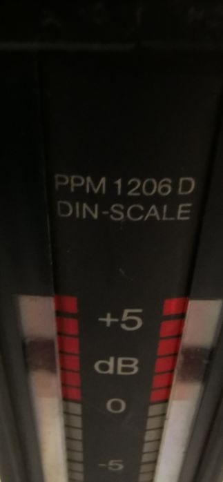 RTW Din-Scale PPM-1206 D Stereo Peak Meter