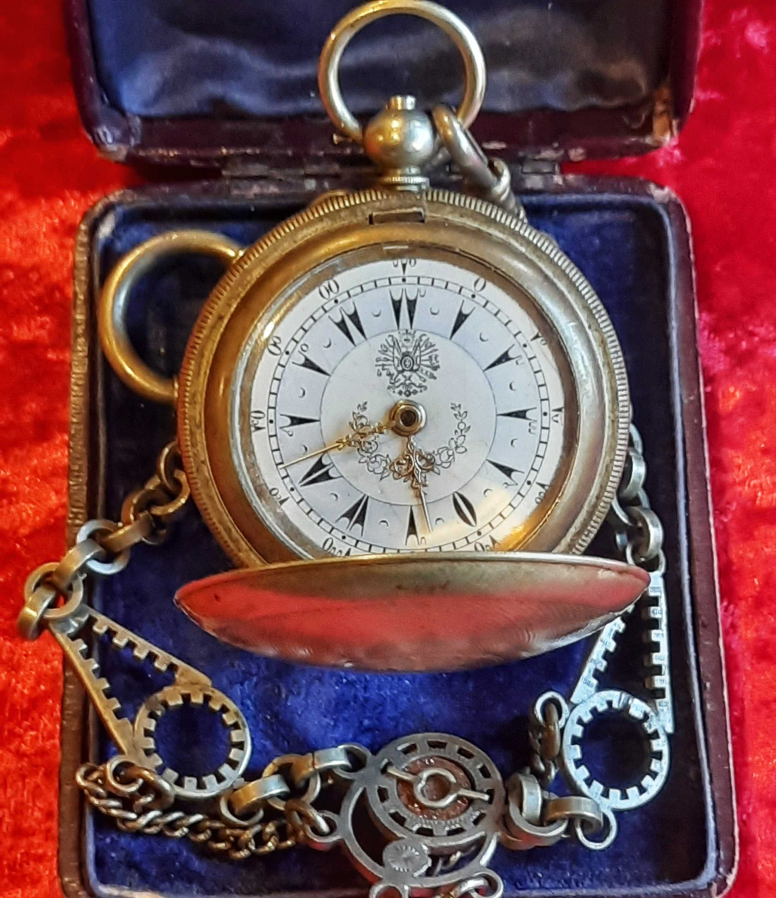 Османски гравиран джобен часовник 1880-1890 г.