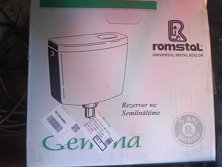 Bazin apa wc romstal nou