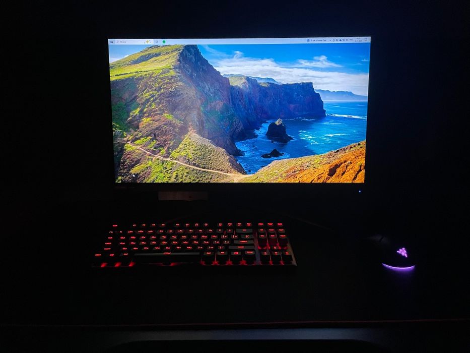 Игровой ПК + монитор и полный комплект периферии