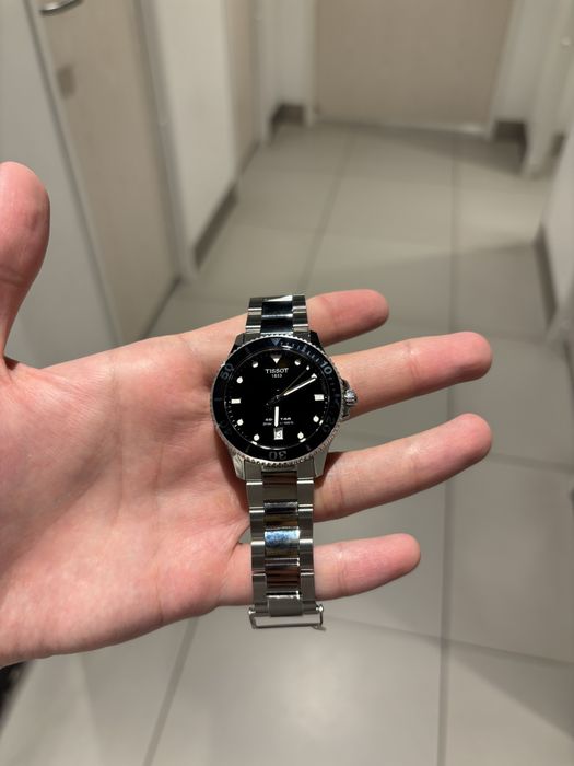 Швейцарскик Часы Tissot Seastar черные 40mm