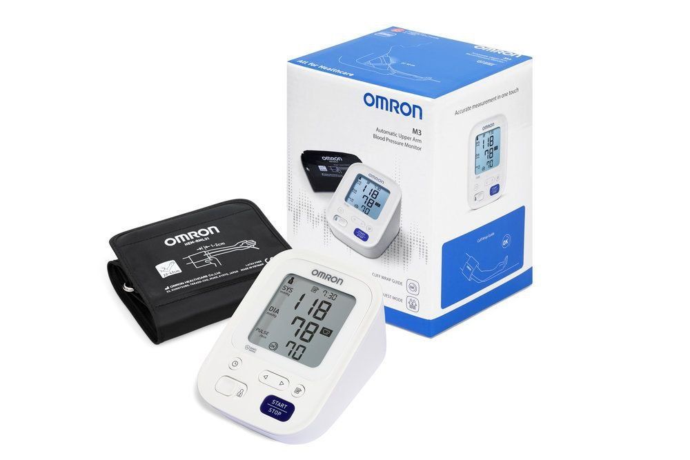 Тонометр OMRON M2 Basic, M3 Comfort